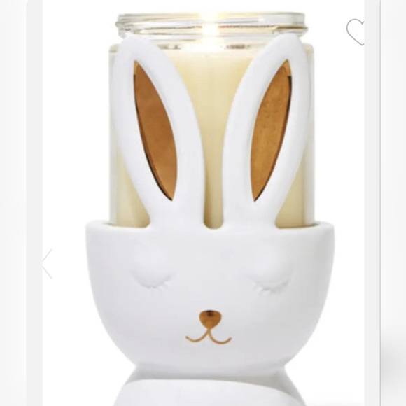 Bath & Body Works Bath & Body Ceramic Easter Bunny Single Wick